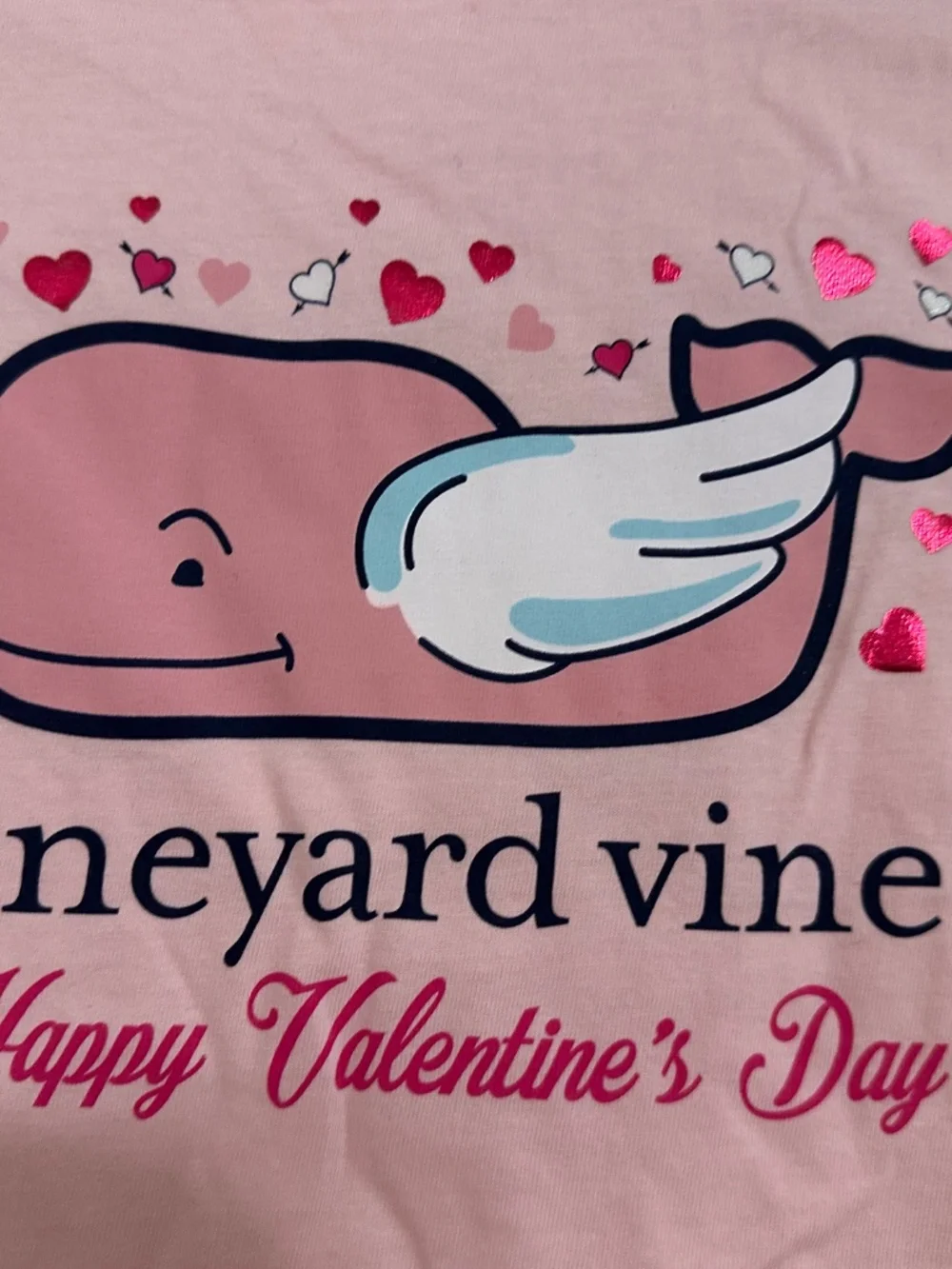 Girls Pink Valentines Day Shirt